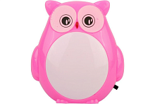 Светильник ночник "Сова" Camelion LED NL-243 220В 0,5Вт Выключатель картинка 